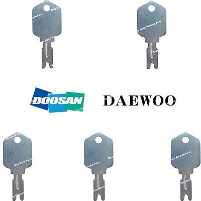 doosan daewoo ignition for 602 skid steer|Daewoo Ignition Keys .